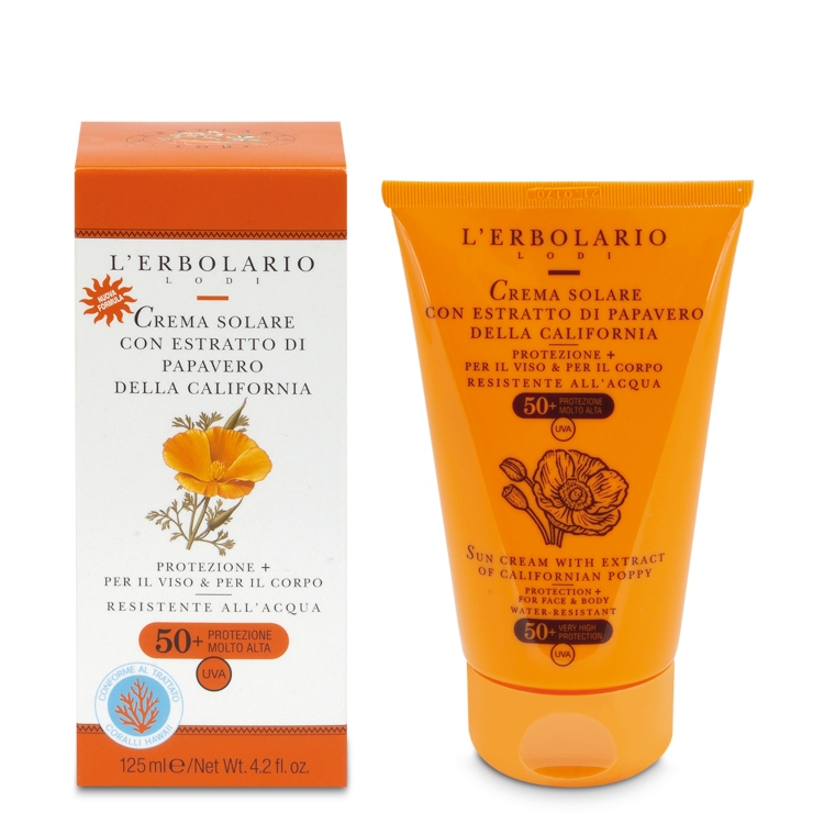 L'Erbolario krema za zaštitu od sunca SPF50+ 125ml